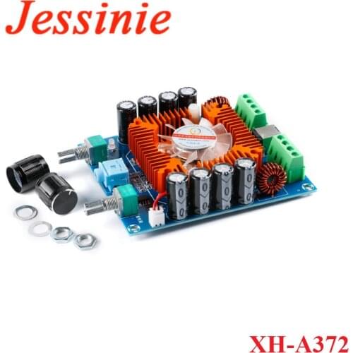 XH-A372 TDA7850 Digital Power Amplifier Board Module 50W*4 High Power 4 Channel Audio Stereo Speaker 50W*2+50W*2