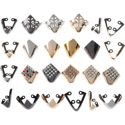 1Pair Shoes Toe Protection Metal Material Shoes Clips for Decorations High Heels Shoe Broken Reapair Accessories