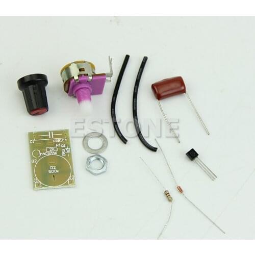 100W Dimmer Module with Switch Speed Regulation Module DIY Kit Components
