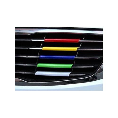 5PCS FOR KIA SPORTAGE 2012-2015 ACCESSORIES BONNET GRILLE GRIL TRIM DECOR STICKER MOULDING INTERIOR CAR STYLING
