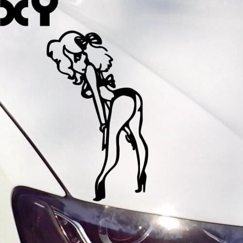 Car Styling Motorcycle Stickers Decals Beauty Girl Waterproof Car Stickers Drop Shipping