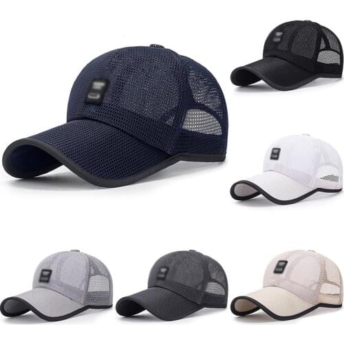2020 New Brand Baseball Cap For Women Men Basebal Hat Breathable Mesh Cap ponytail Summer Hats Baseball Caps Gorras