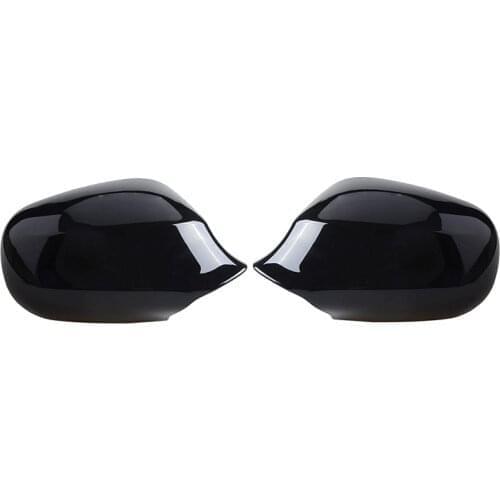 2pcs Side Wing Mirror Cover For BMW 1 3 Series E90 E91 E92 E93 E81 E87 E82 E88 2008-2015 Rearview Mirror Cover Car Accessories