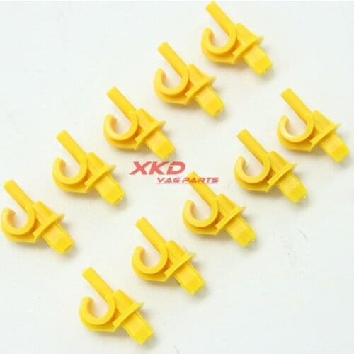 10X Engine Hood Support Rod Retainer For B-eetle Jet-ta MK6 Passat NMS 12-15 1U0 823 397