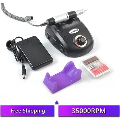 Professional Nail Manicure Machine Set 35000RPM Electric Nail Drill Machine Nail File For Pedicure Mill Cutter For Manicure Set