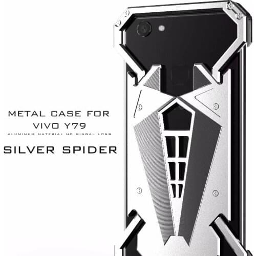 Luxury Cool Case For Vivo Y79 Metal Aluminum Alloy Shockproof Armor Cases For Vivo Y79 Cover Anti-knock Fundas Coque