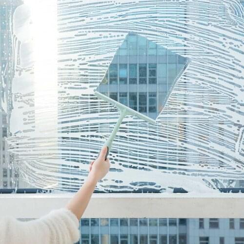 OTHERHOUSE Window Cleaner Cleaning Brush Glass Cleaner Car Rubber Wiper Bathroom Floor Scrubber Windows Squeegee Cleaning Tool