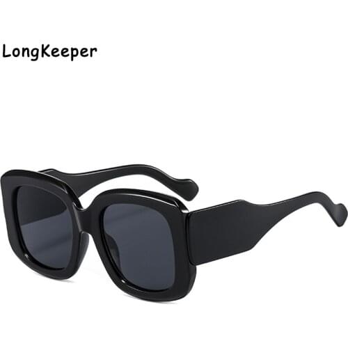 New Luxury Vintage Square Sunglasses Women Fashion Brand Designer Oversize Sun Glasses Female Big Frame Show Shades Oculos UV400