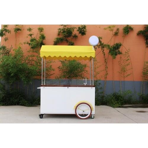 Street food trailer mobile fast Food Cart