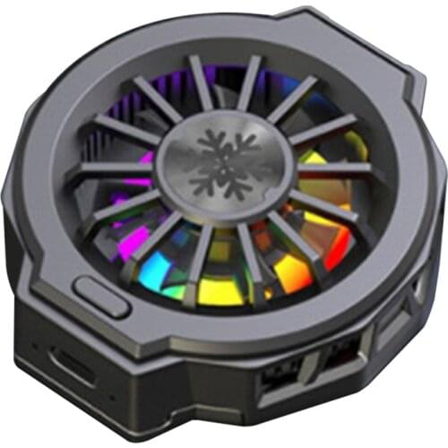 USB Game Radiator Mobile Phone Radiator with Semiconductor Cooling Function for 4.5 to 6.5 Inches of Mobile Phones