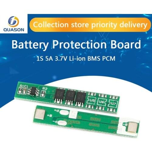 1S 7.5A 10A 15A 3.7V Li-ion 3 4 6MOS BMS PCM Battery Protection Board PCM for 18650 Lithium Lion Battery