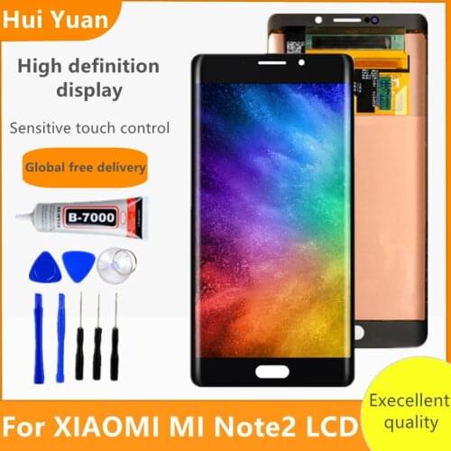 For Xiaomi Mi Note 2 LCD Display Touch Screen Digitizer Assembly With Frame Note2 For Xiaomi Mi Note 2 Display Replacement