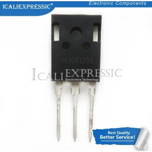 1PCS IHW30N120R3 H30R1203 IHW30N120R2 H30R1202 IHW30N120R H30R120 TO-247 30A 1200V IGBT Transistor In Stock