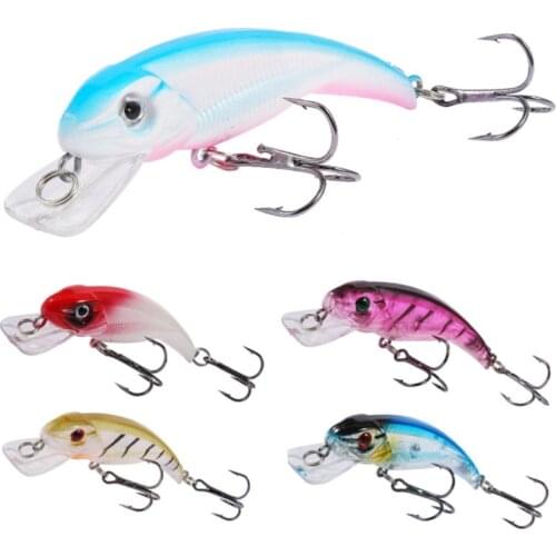 1PCS Sinking Minnow Fishing Lures 75mm/6.3g CrankBaits Lifelike Artificial Wobblers for Fishing Hard Bait Jig SwimBaits