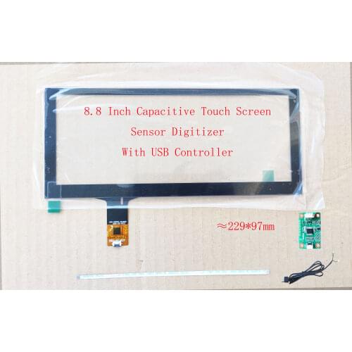 8.8/10.25/10.3/12.3 inch Car Navigation Touch Screen BW GLC GLK C GLA 6pin with USB controller Windows Raspberry Pi Android