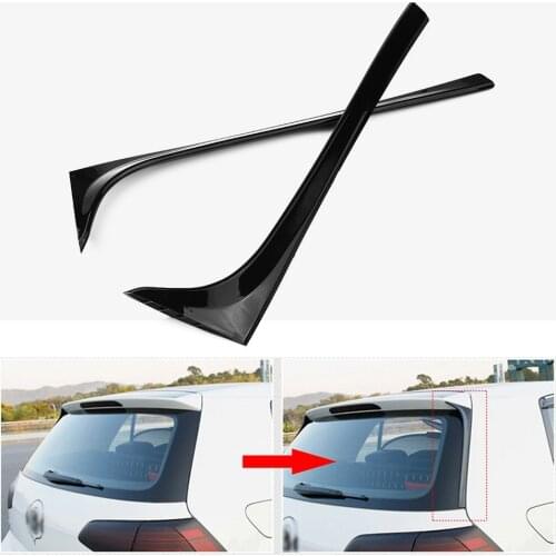 2014-2018 Spoiler Side Wing Window For Golf 7 7.5 ABS Plastic Suitable