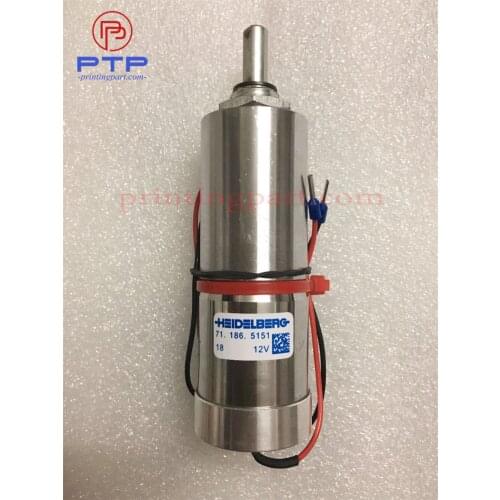 DHL free 71.186.5151 high quality suitable for heidelberg Geared Motor 12V For heidelberg parts