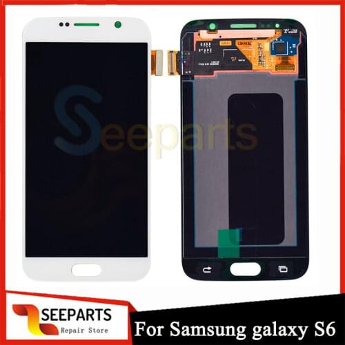 For Samsung galaxy S6 G920 LCD Display Touch Screen Digitizer G920i G920P G920f G920V G920A G920 Replacement For Samsung S6 lcd