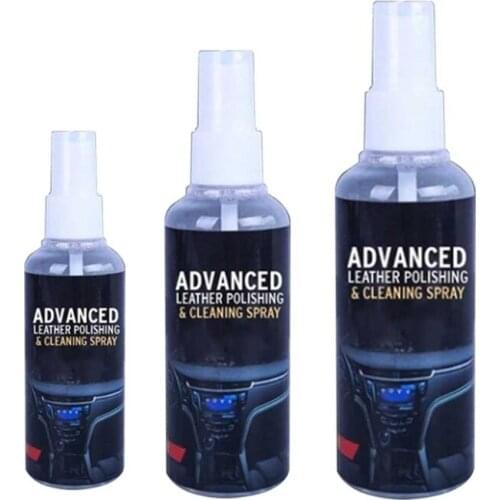 G99F Car Roof Fabrics Flannel Leather Seat Polishing Spray Cleaning Protector Fits for Seat Wallet Belt