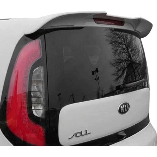 Use for Kia soul spoiler 2014-2018 soul Spoiler light High Quality ABS Material Car unpaint Color Rear Spoiler for kia soul