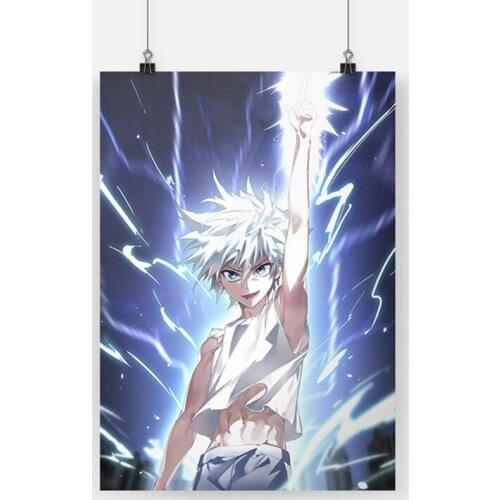 Killua Zoldyck HunterxHunter anime canvas painting decor wall art bedroom study home living room decoration prints poster