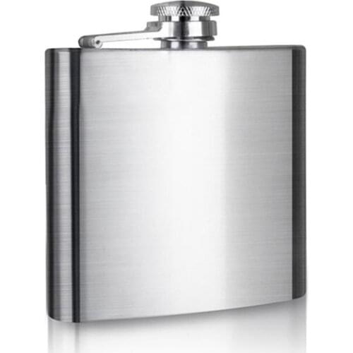 Mens stainless steel jug, 5/7/8 oz flagon, portable, gifts, outdoor camping travel goods, free to send a small funnel