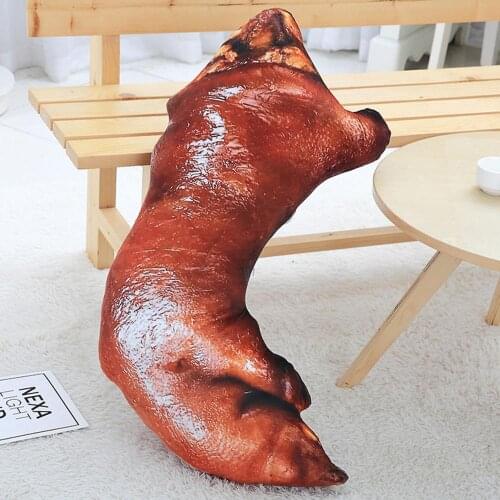 Hot Selling Big Size Creative Interesting Pigs Feet Plush Toys Trotter Simulation Pillow Cushion Soft Sofa Furnishing Articles