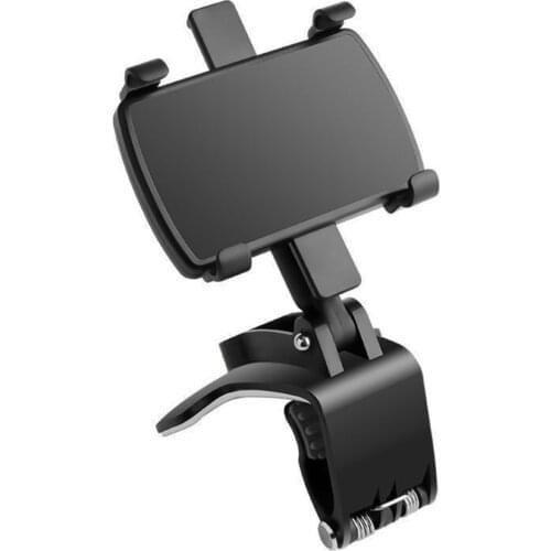 Multifunctional Car Mobile Phone Holder 360 Degree Rotating GPS Bracket For Car Dashboard Sun Visor Rearview Mirror Computer