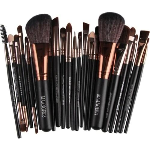 22Pcs Makeup Brushes Set Cosmetic Powder Eye Shadow Eyeliner Foundation Blush Blend Beauty Woman Make Up Brush Pincel Maquiagem