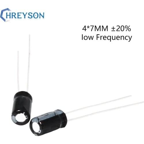 20Pcs 4*7 High Frequency Low ESR Aluminum Electrolytic Capacitor Kit 10V 16V 50V 6.3V 100UF 47UF 22UF Full Values Assorted Set