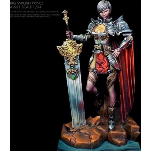 1/24 Resin model kits figure beauty colorless and self-assembled A-551