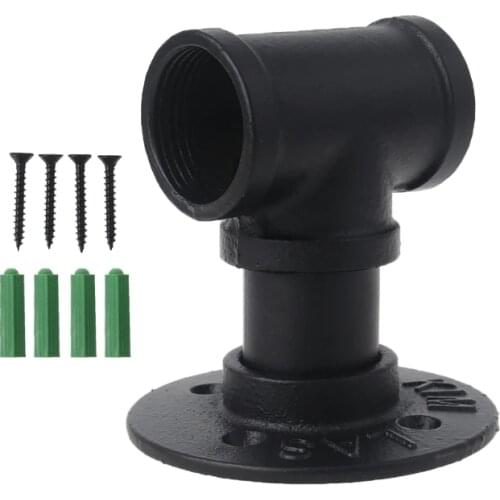 Water Pipe Shaped Wine Bottle Rack Wall Mount Wine Display Shelf Support Champagne Storage Organizer for Kitchen Bar