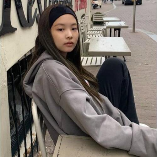 Kpop Seo Yea Ji IU Lee Ji Eun Loose hooded drawstring large pocket hoodies women streetwear Harajuku sweatshirt girl clothes