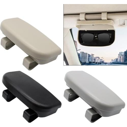 Universal Truck Car Sunglasses Holder Sun Shade Eyeglasses Storage Box ABS Car Sun Glasses Holder Eyeglass Storage Box