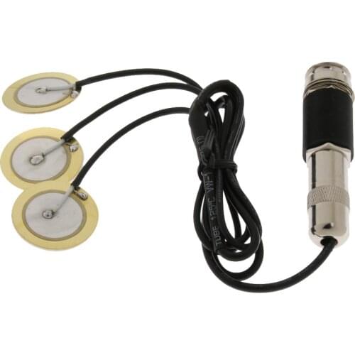 Piezo Pickup Transducer Amplifier for Acoustic Wooden Guitars