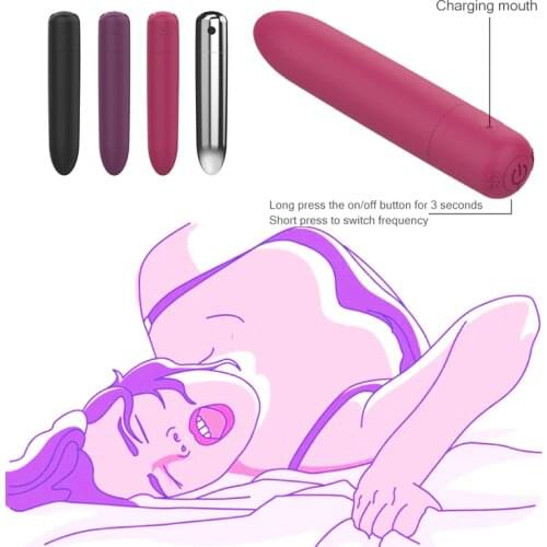 G spot Vibrator 10 Speed USB Rechargeable Powerful Dildo Rabbit Vibrator for Women Clitoris stimulation Adult Sex Toys for Woman
