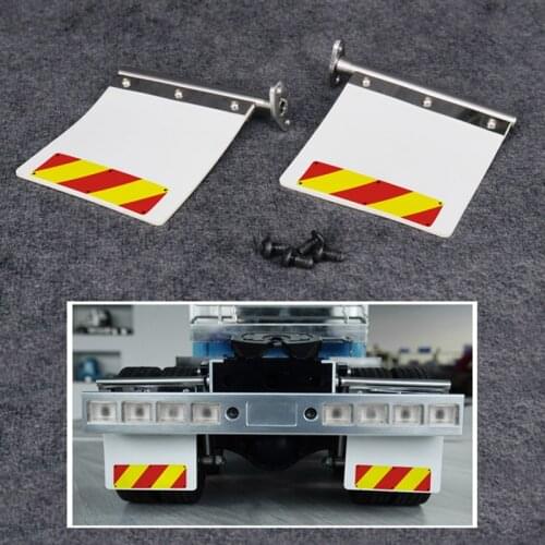 LESU Metal Rear Mud Plate for 1/14 TMY King Hau Knight RC Truck Tractor TH08563-SMT3