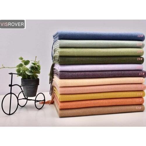 VISROVER new 41 colors woman winter scarf fashion female shawls cashmere handfeeling winter wraps solid color winter hijab scarf