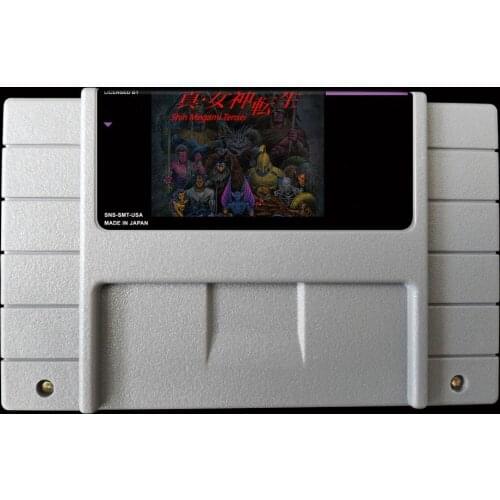 16Bit Games ** Shin Megami Tensei 1 ( USA Version!! English translation!! )