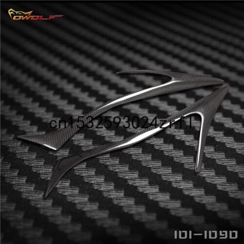 For Chevrolet Cruze 2009-13 Modified Carbon Fiber Lamp Eyebrow Decorative Accessories