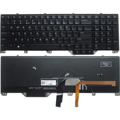 For Dell Alienware 17 R1 R2 R3 M17 R1 R2 R3 US Laptop Keyboard with Backlit