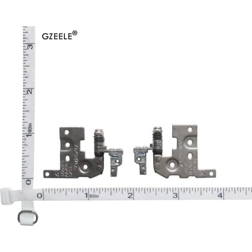 GZEELE Laptop Lcd Hinges Kit for Dell latitude 7270 E7270 AAZ50 LCD screen hinges axis shaft AM1DK000800 AM1DK000900 L&R Hinge