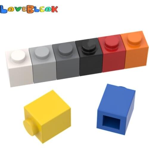 LoveBlock Brick 1x1 Building Blocks Assembles MOC Parts DIY Toys Christmas Gift Creative Educational 3005 For Kids 10pcs/Lot