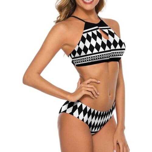 Tokyo Revengers Cosplay Anime Tankinis Swimsuits Backless Women 3D High Neck Sling Top Sexy Bikinis Shorts 2-Piece Bathing Suits