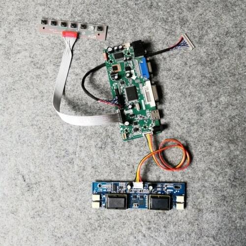 M.NT68676 Fit T150XG01/CLAA150XP03/CLAA150XP07 matrix monitor controller board 1024*768 4-CCFL VGA+DVI LVDS 20-Pin DIY kit