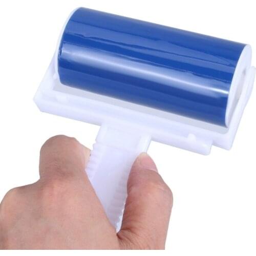 Washable Carpet Lint Sticking Roller Clothes Fluff Remover Dust Crumps Pet Hairs Flannelette Cotton Quilt Clean Picker Sweeper
