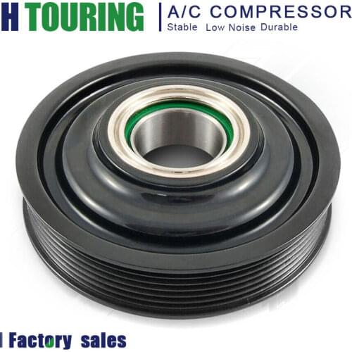 Auto AC A/C Air conditioning compressor clutch 6PK for Car Renault Megane 8200939386 4471500020 124mm