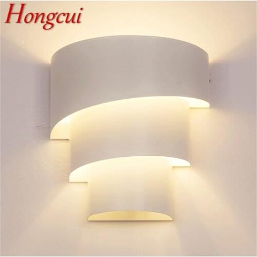 Hongcui Wall Lamps LED Modern Nordic Simple Indoor Sconces Lights For Home Living Room