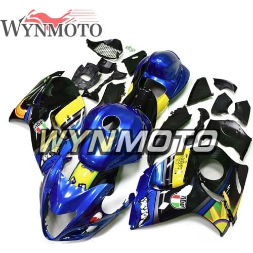 Complete Fairings Kit For GSXR1300 2008-2016 08-16 Injection ABS Plastics Full Fairings Kit Cowlings Bodywork Covers Shark Blue