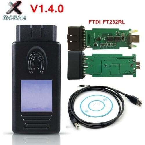 Never Locking OBD Fault Code Reader Diagnostic for BMW Scanner 1.4.0 for E35 E39 E46 E53 E83 E85 Code reader for BMW 1.4.0